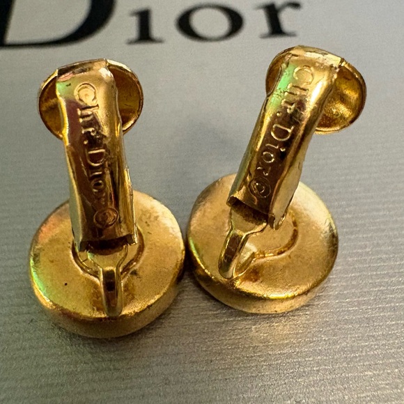 Christian Dior Earrings ( clip) - Picture 4 of 4